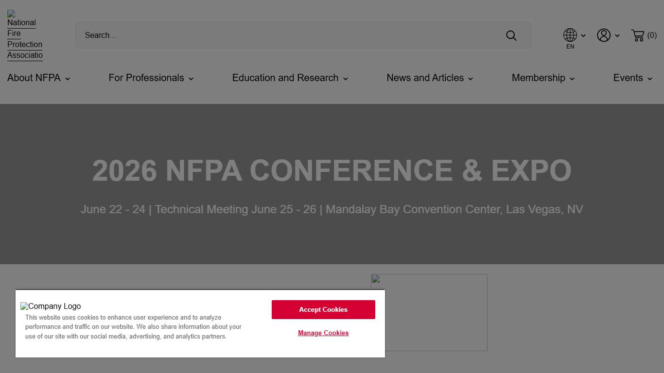 2026 NFPA Conference & Expo in Las Vegas, Nevada